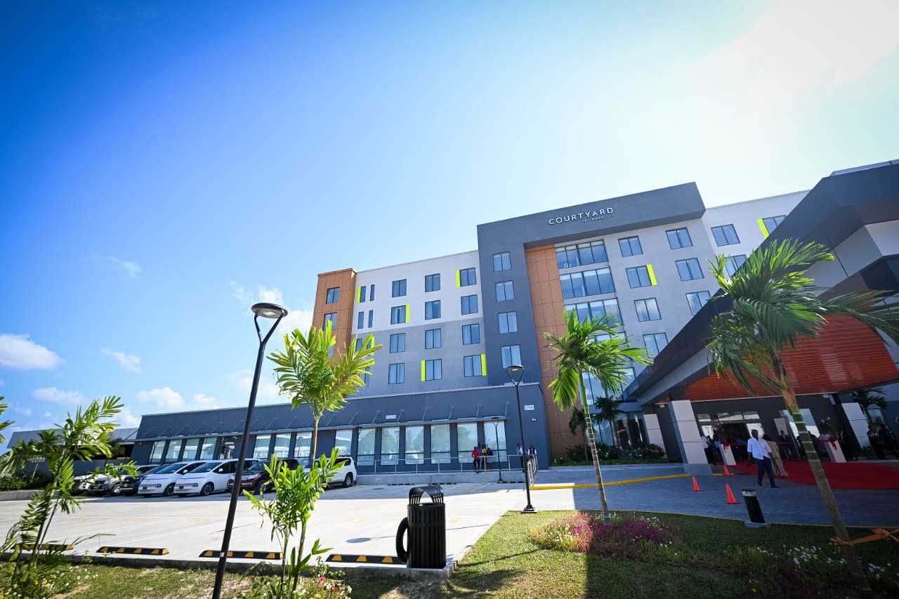 Modern hotel accommodation in Georgetown, Guyana