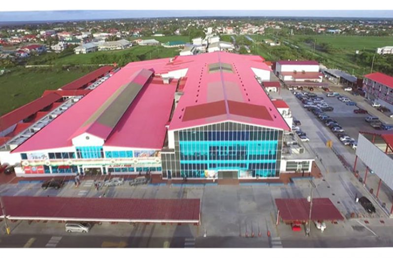 Giftland Mall exterior, Georgetown's largest shopping center