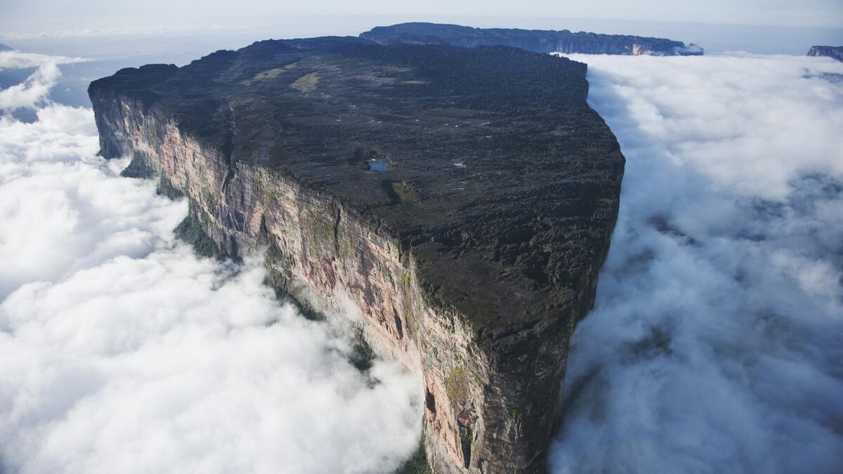 Mount Roraima tabletop mountain